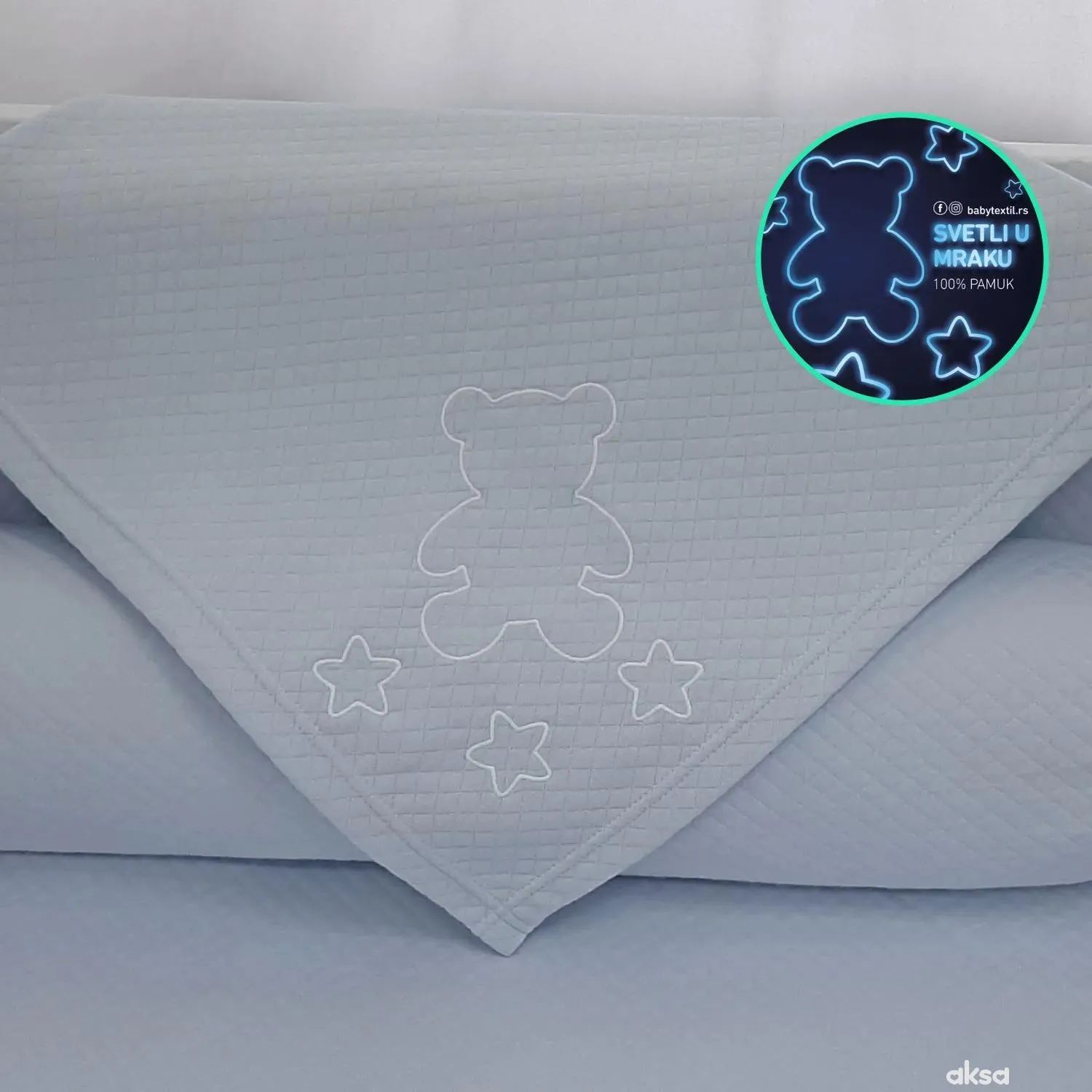 Baby Textil prekrivač Pepito,plava-PLAVA 2-PLAVA