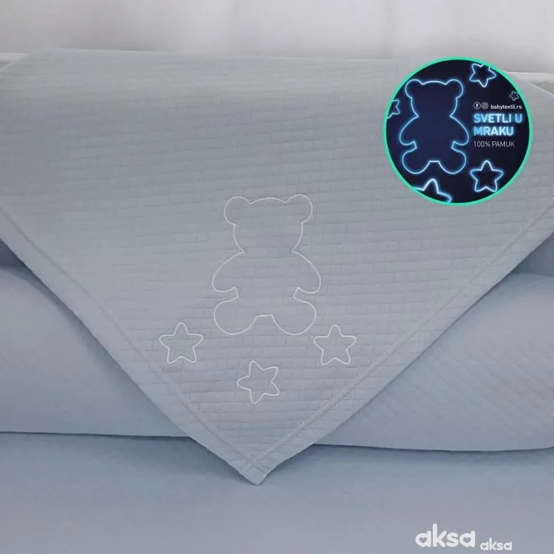 Baby Textil prekrivač Pepito,plava