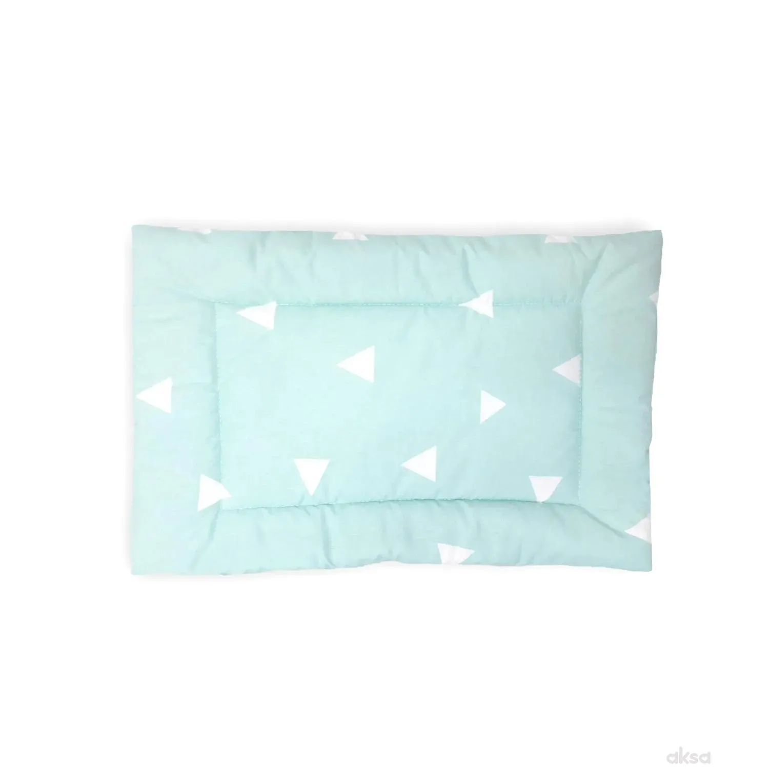 Lillo&Pippo jastuk za bebe i decu Trouglovi-MINT 7-ZELENA