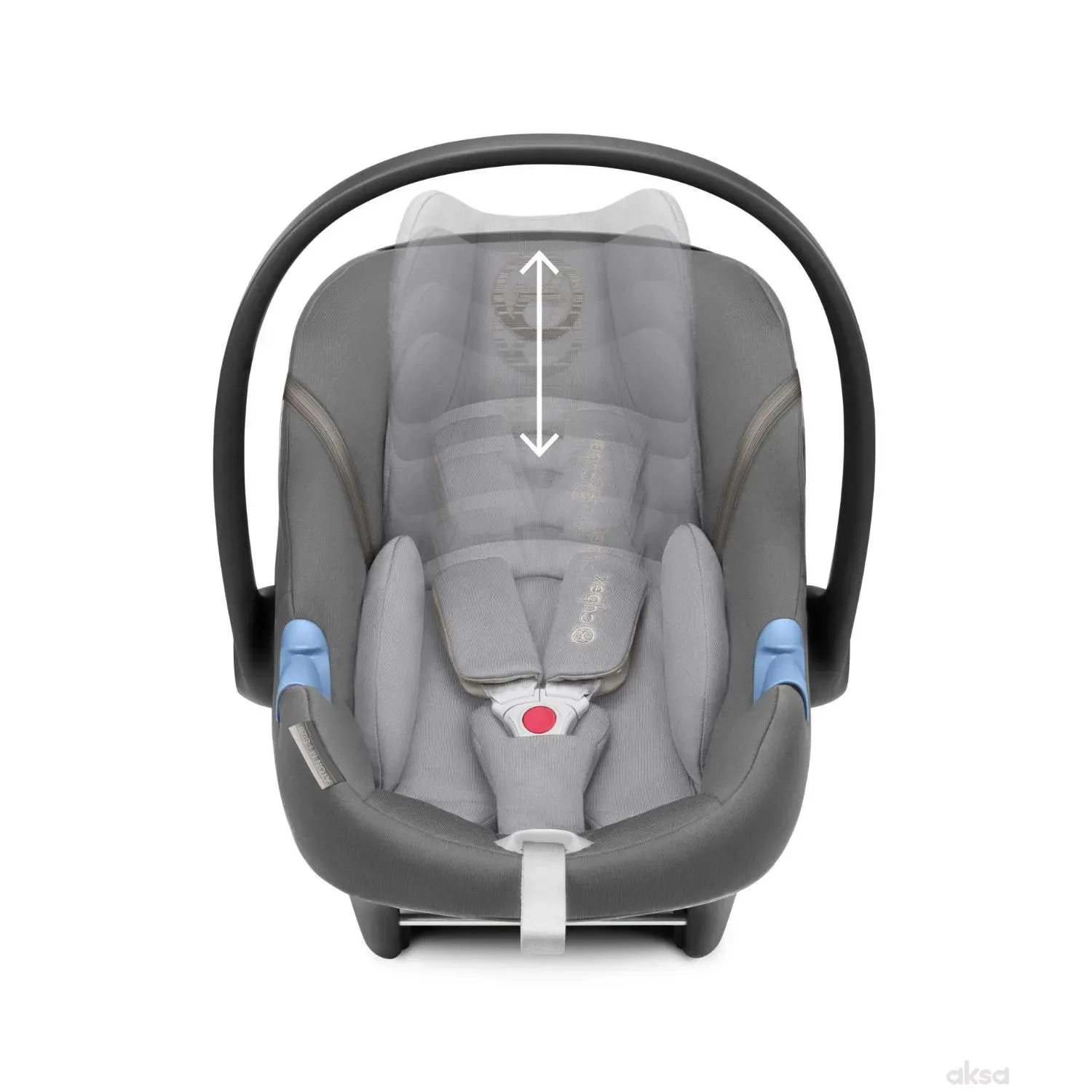 Cybex autosjedalica (45-87cm) Aton M iSize, Soho Grey