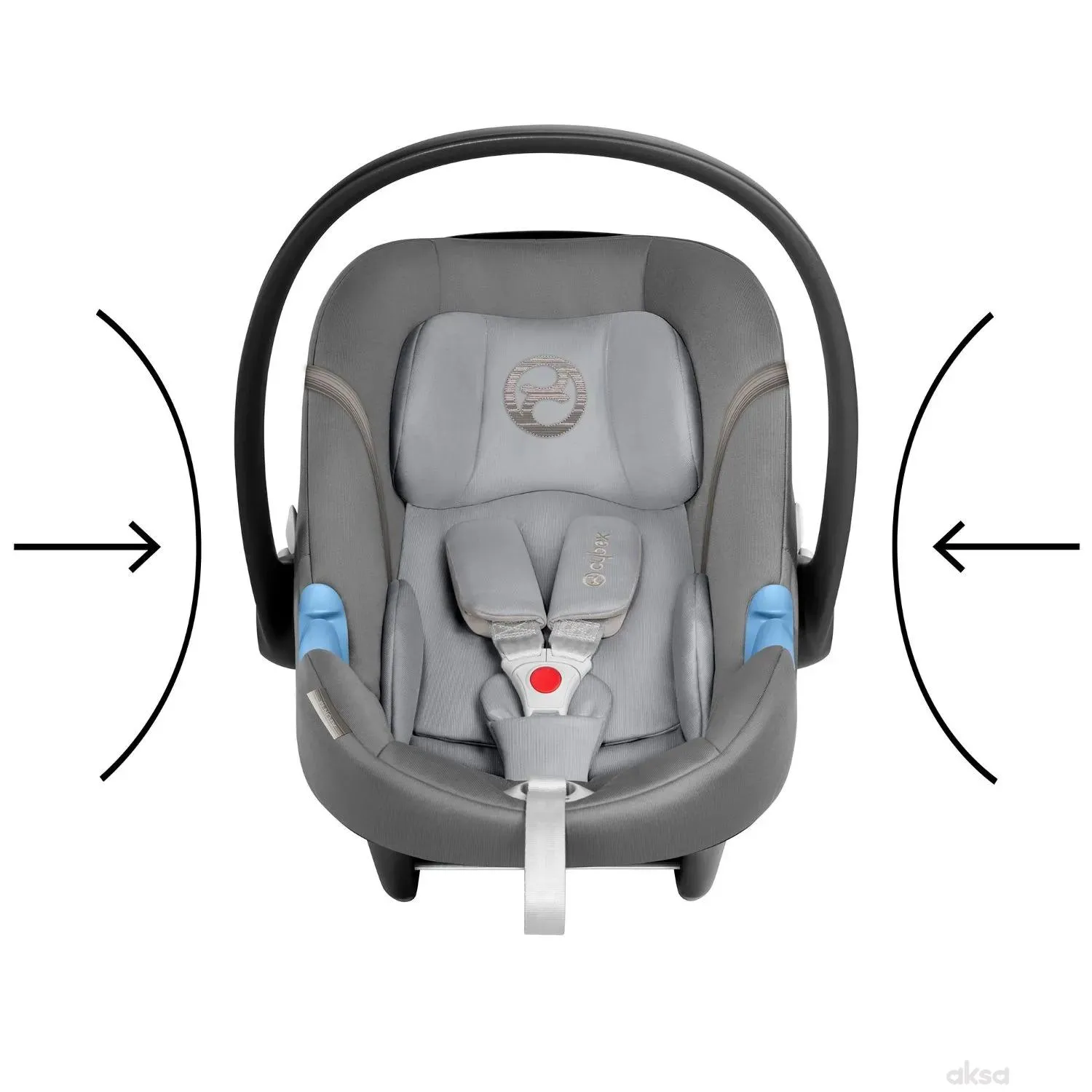 Cybex autosjedalica (45-87cm) Aton M iSize, Soho Grey