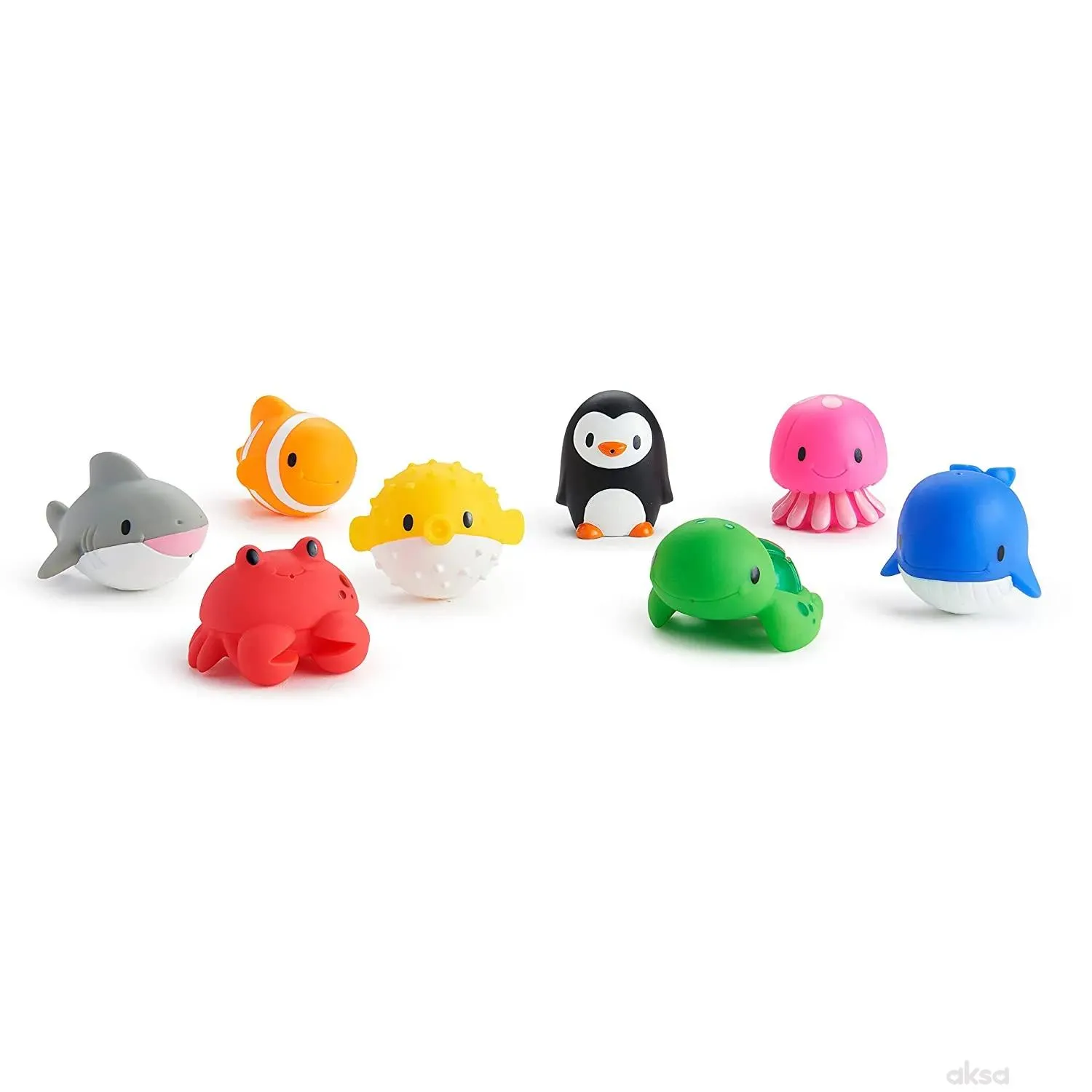 Munchkin igračka za kupanje okean životinje 8kom 