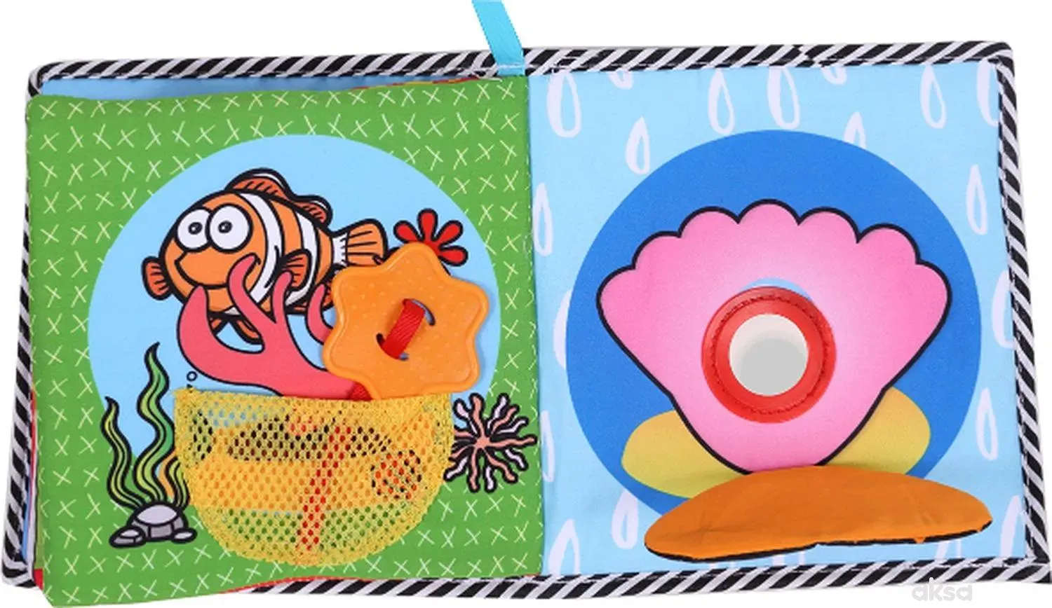 Biba Toys igračka mekana knjiga za bebe