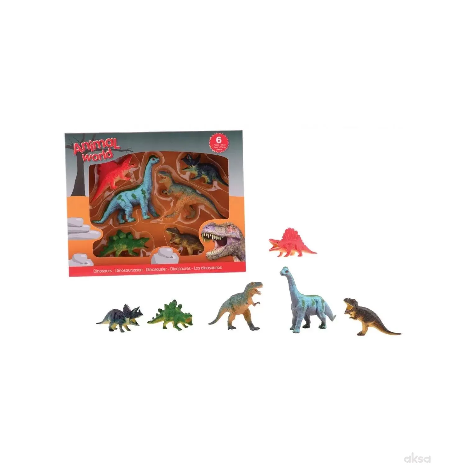 Animal World Životinje dinosaurusi u kutiji 