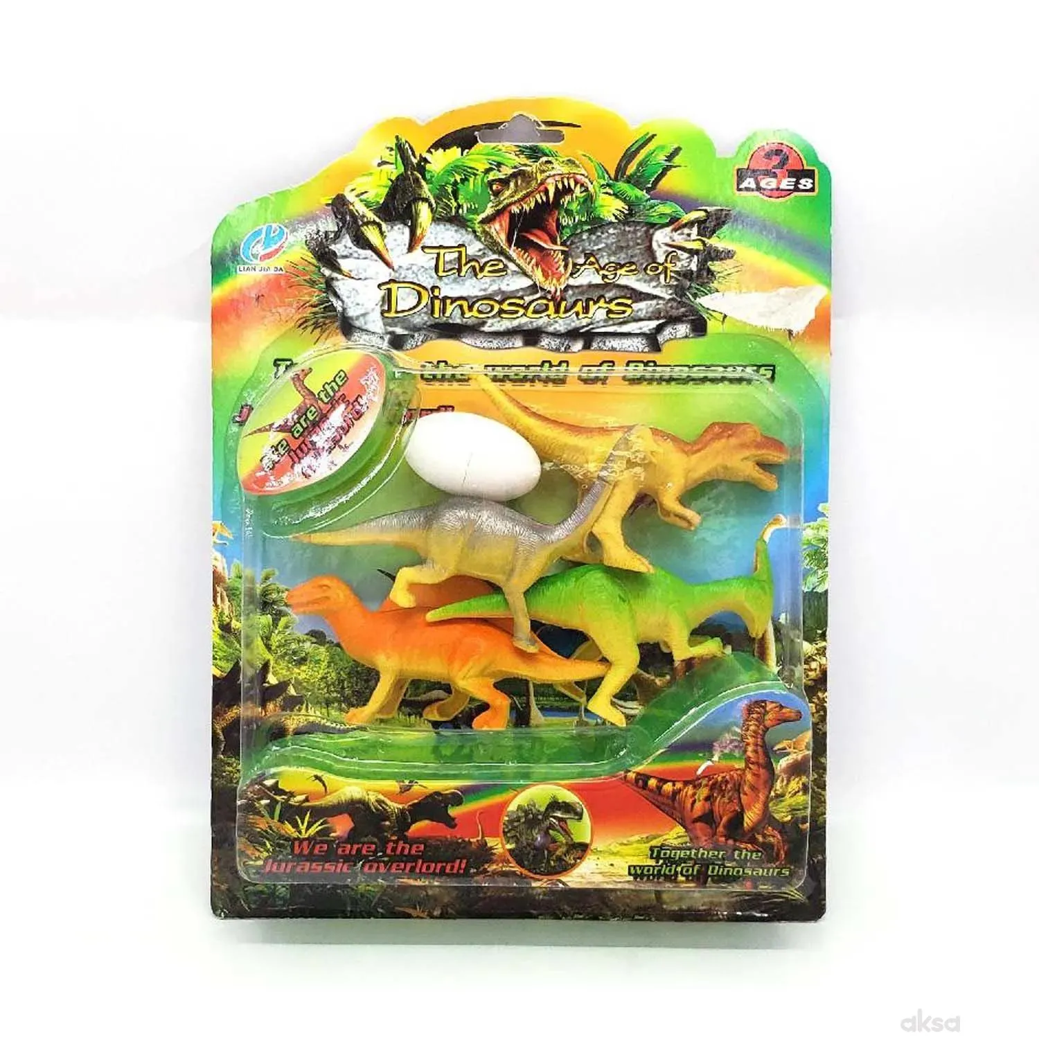 HK Mini igračka dinosaurus set 1