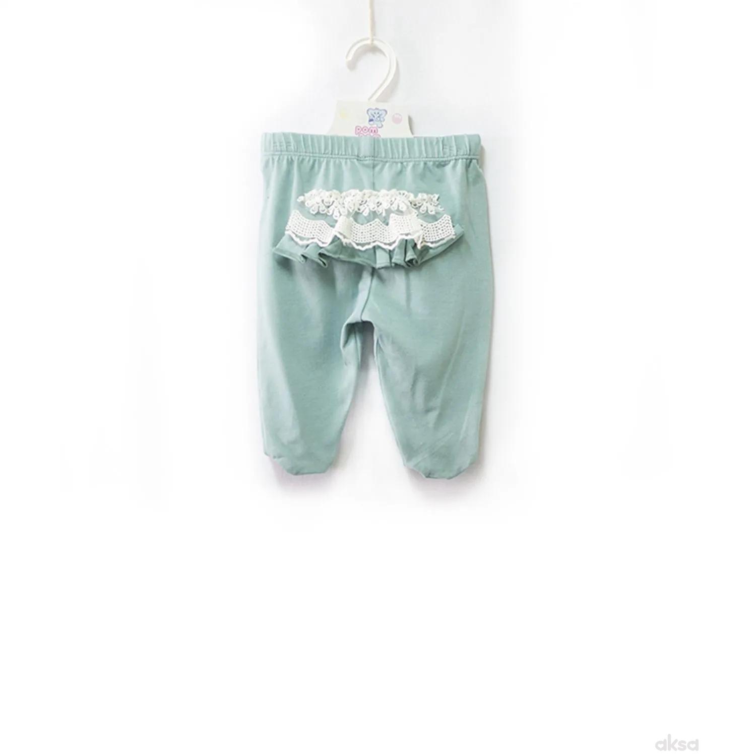 Pom Pom pantalone,sa stopicama,djevojčice 