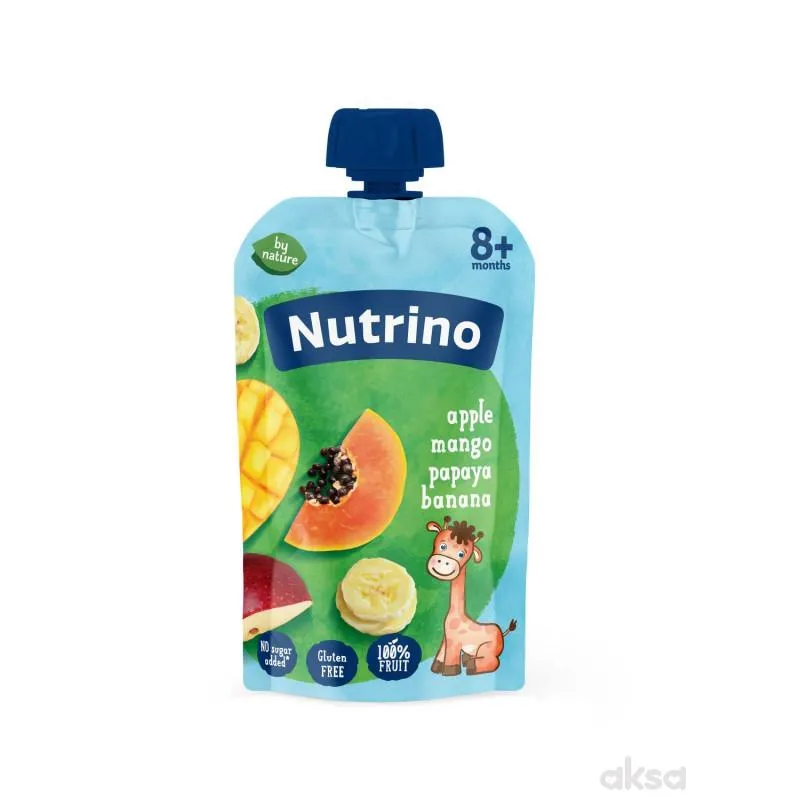 Nutrino pouch jabuka, mango,papaja, banana 100g 