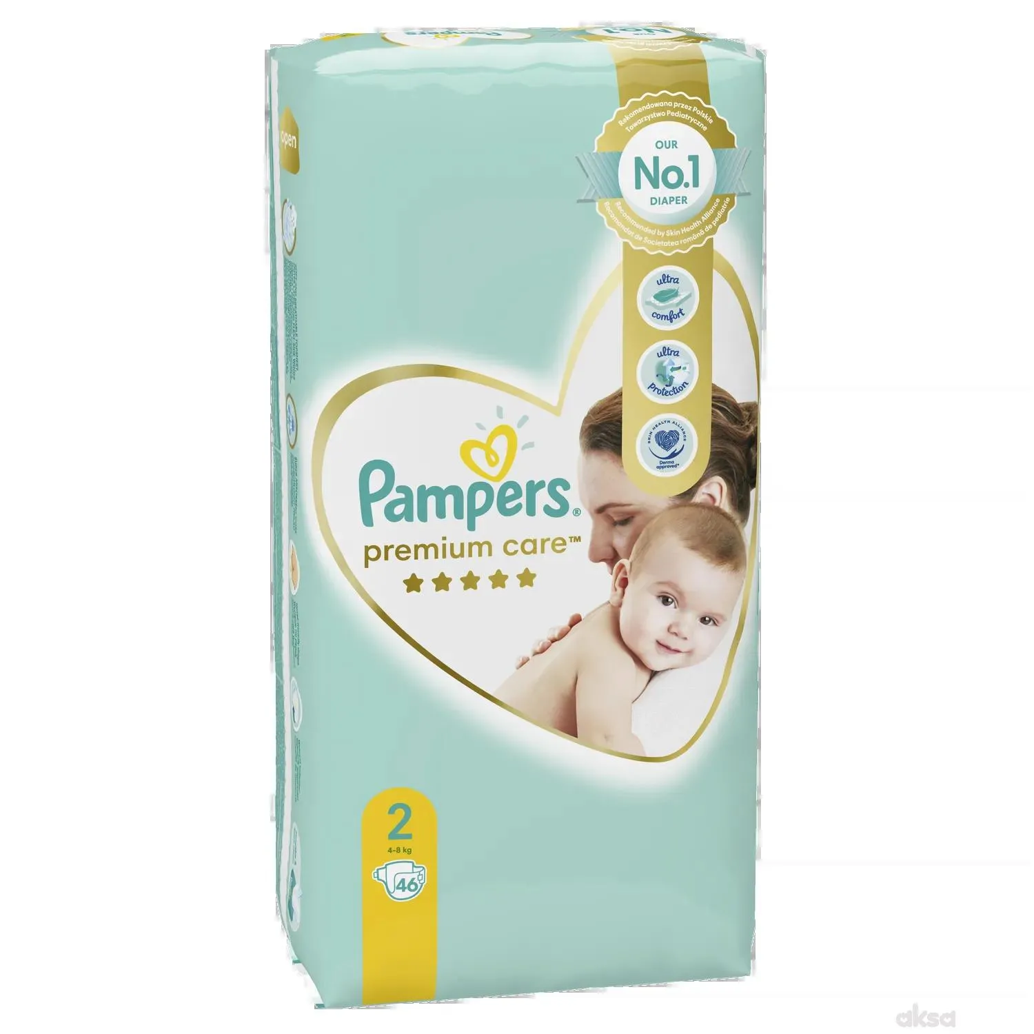 Pampers pelene premium VP 2 mini 4-8kg 46kom