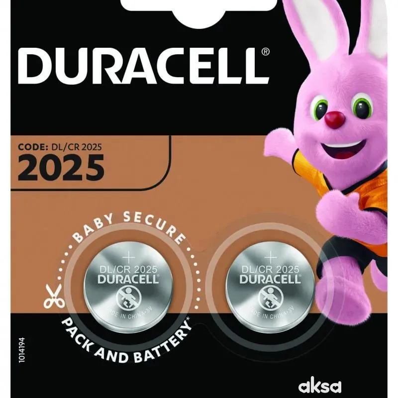 Duracell baterije MES 2025 BCD-2kom