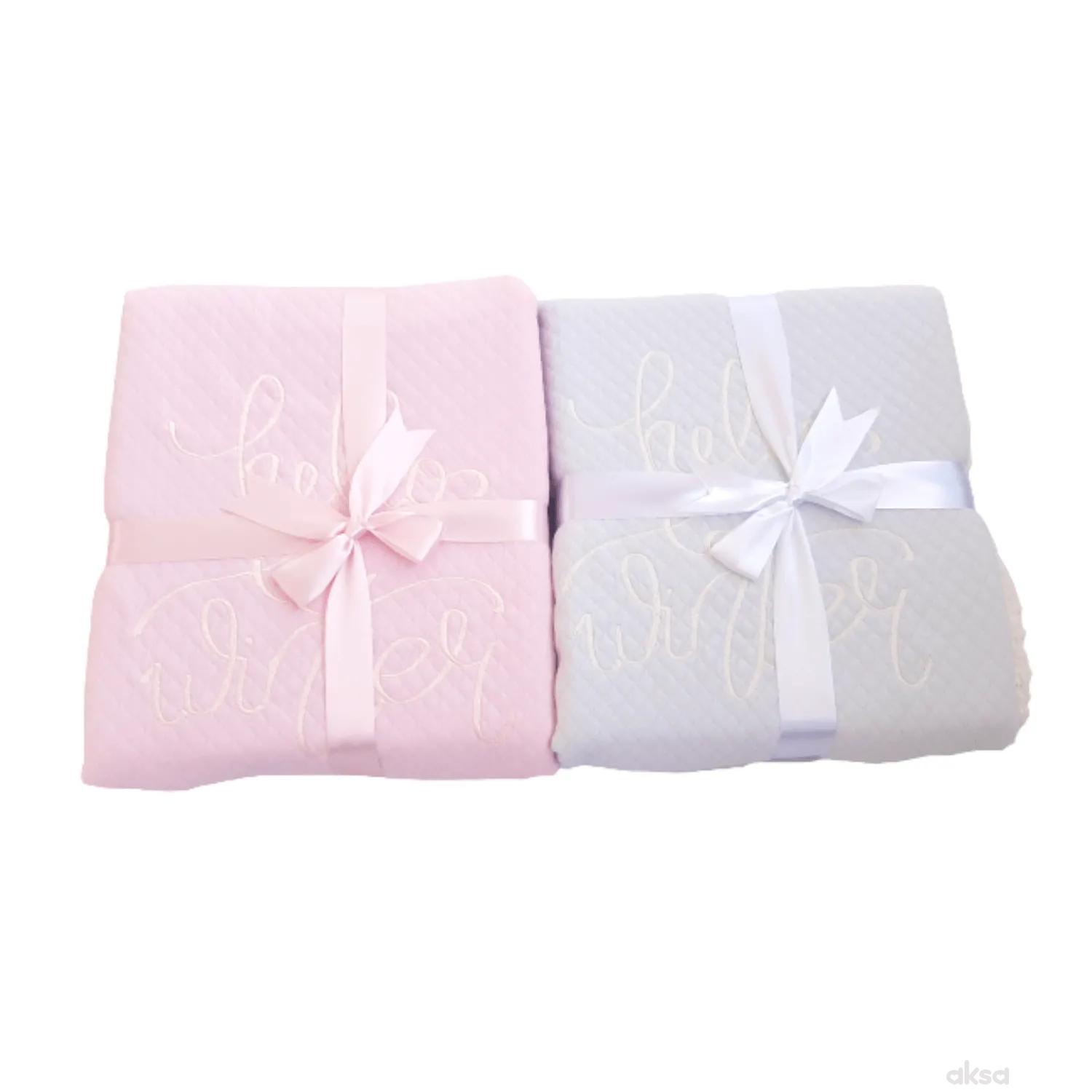 Baby Textil prekrivač Pepito,pliš-PLAVA 2-PLAVA