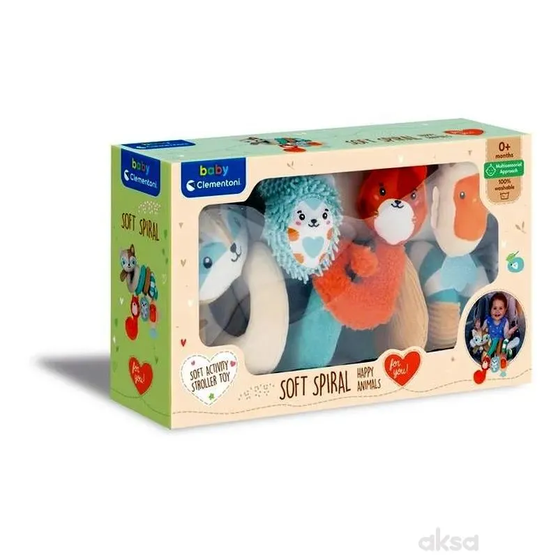 Clementoni baby medo i prijatelji za kolica 