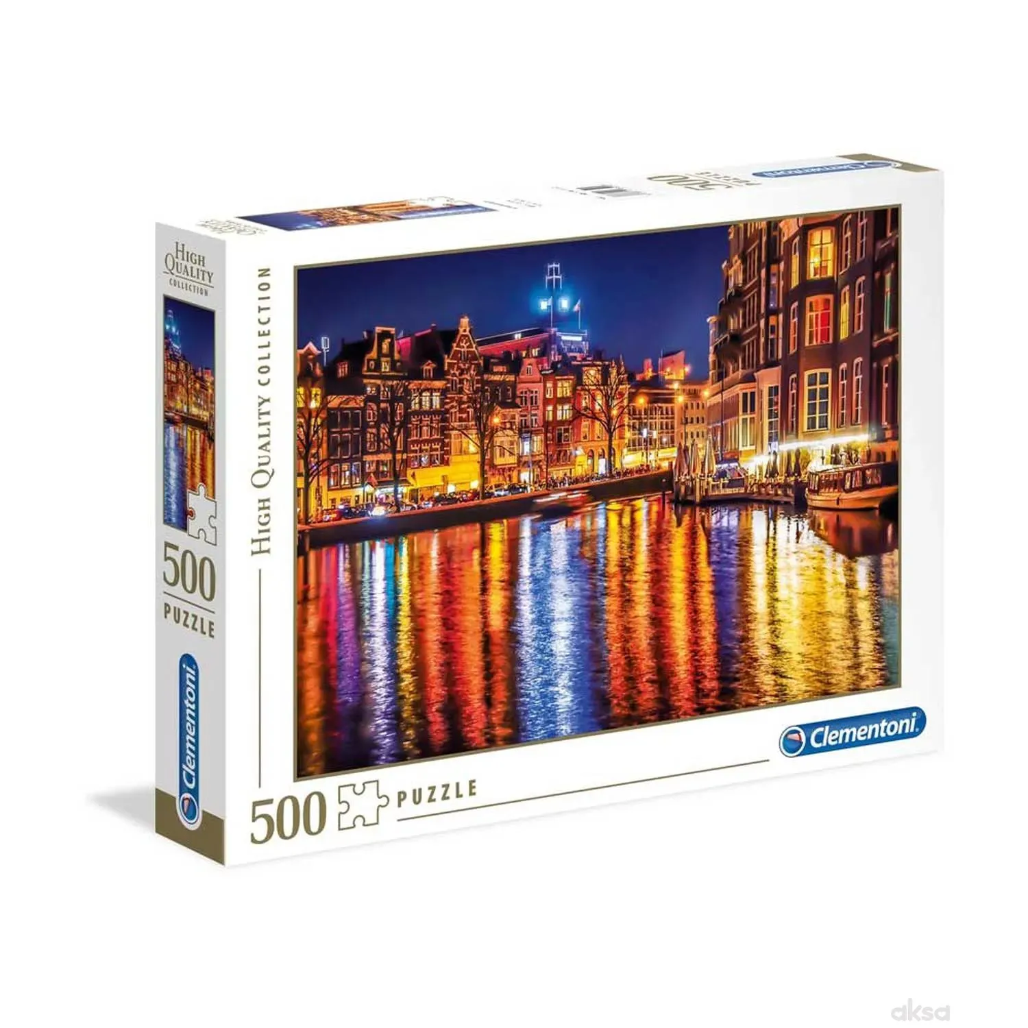 Clementoni puzle 500 Amsterdam 