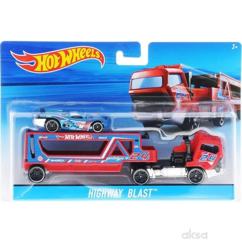 Hot Wheels kamion sa prikolicom