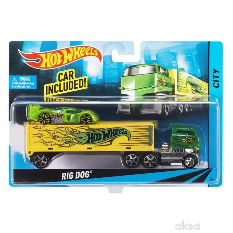 Hot Wheels kamion sa prikolicom