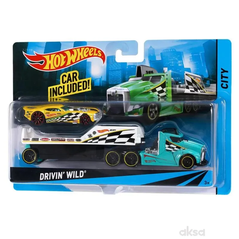 Hot Wheels kamion sa prikolicom