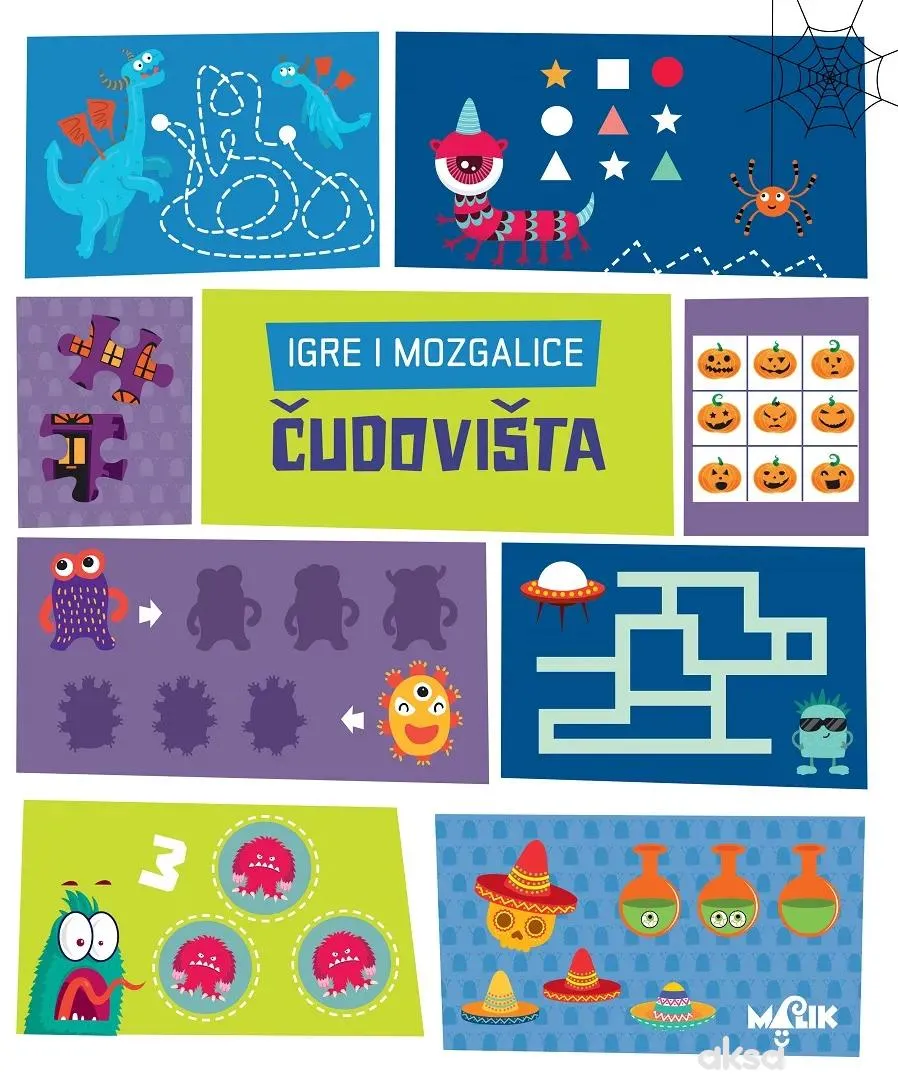 Malik knjiga Igre i mozgalice-čudovišta