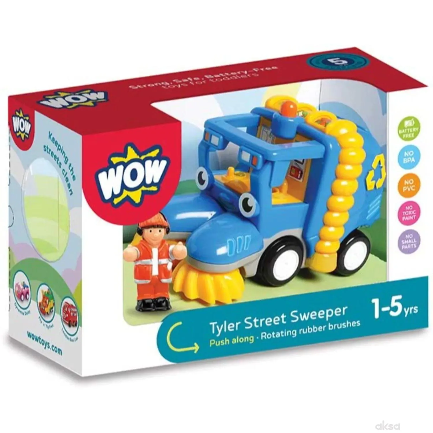 Wow igračka Tyler čistač ulica 