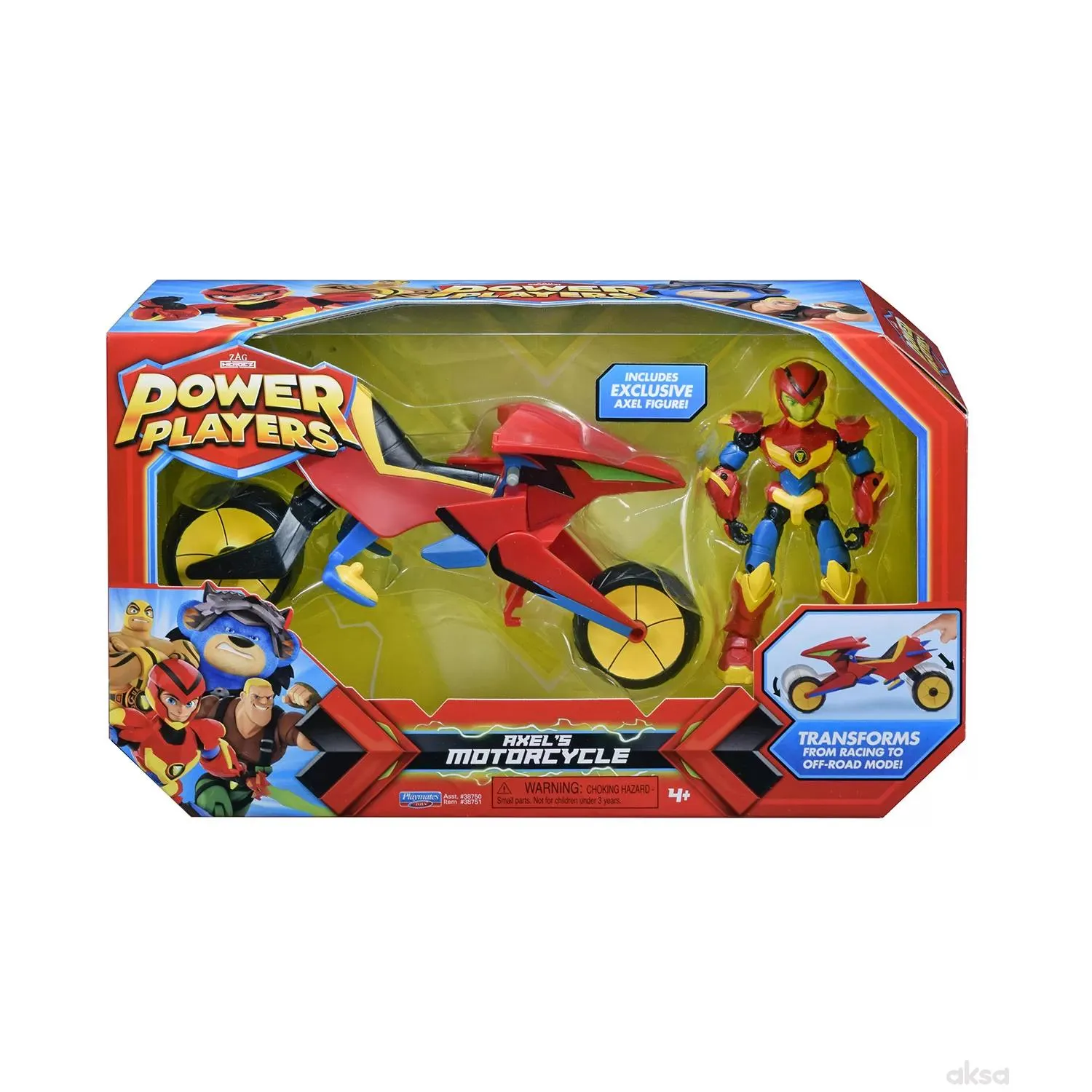 Power players akcijska figura Axel i vozilo 