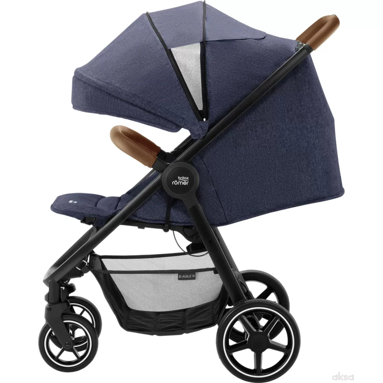 Britax Romer kolica B-Agile R Navy Ink, brown