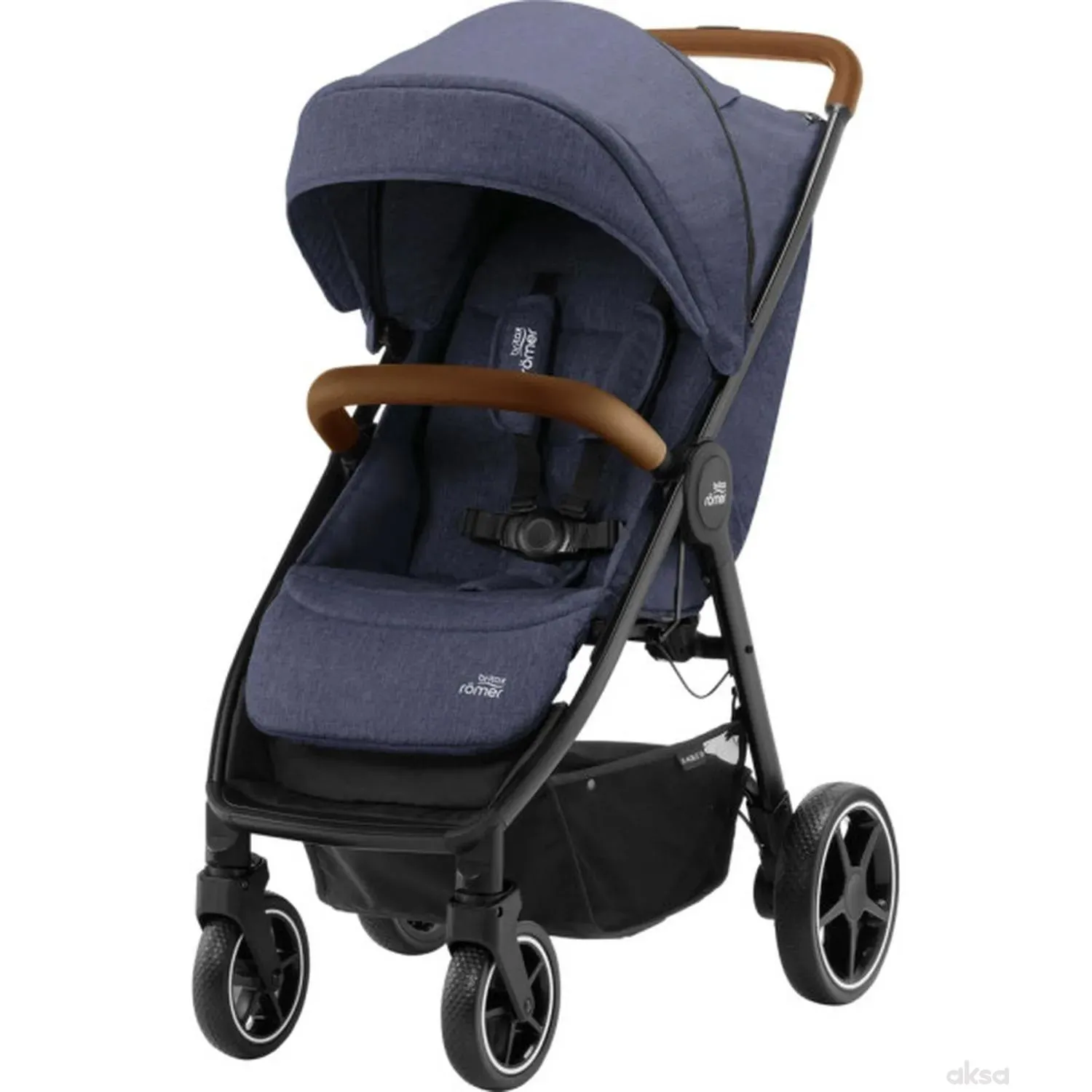 Britax Romer kolica B-Agile R Navy Ink, brown