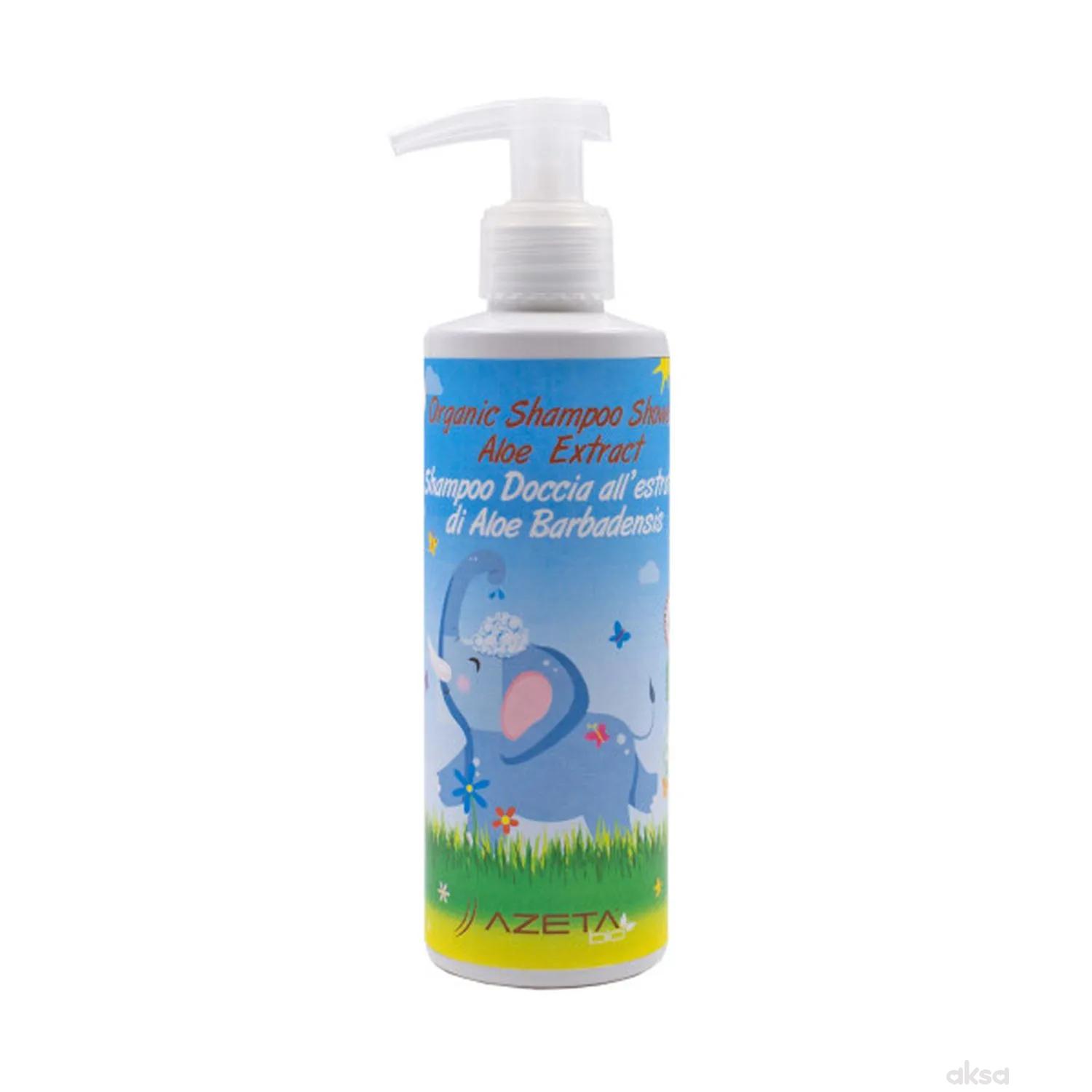 Azeta Bio org.šamp. za kosu i telo  Aloe Vera200ml 