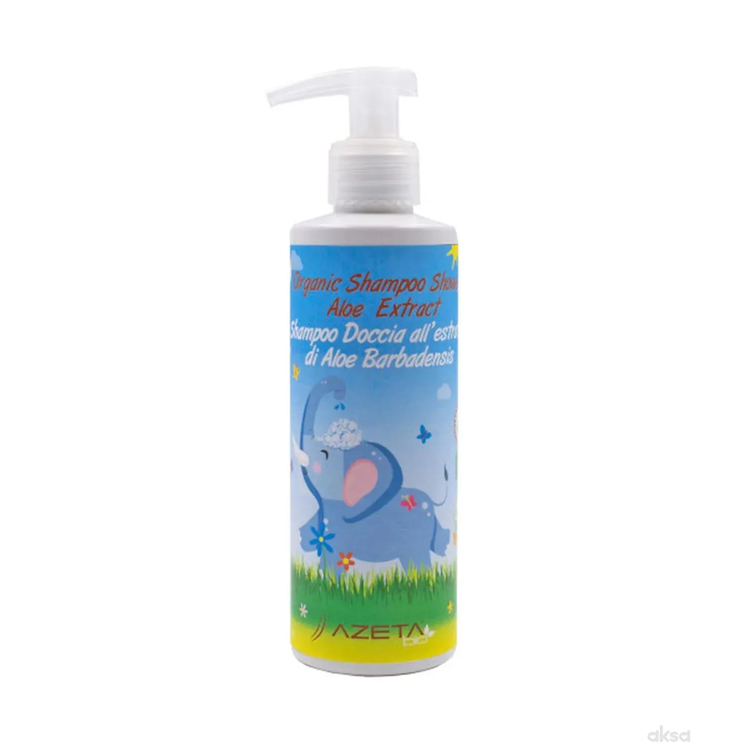 Azeta Bio org.šamp. za kosu i telo Aloe Vera200ml