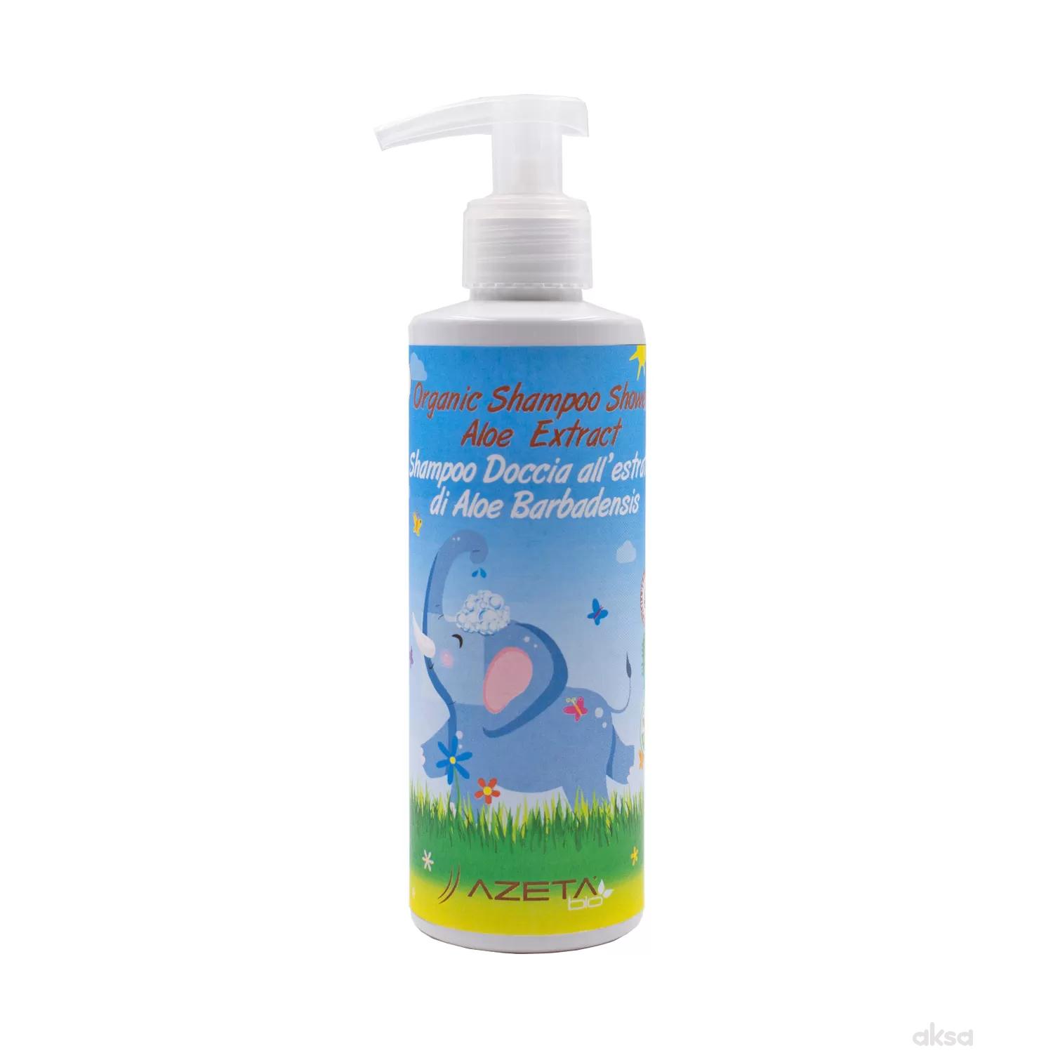 Azeta Bio org.šamp. za kosu i telo  Aloe Vera500ml 