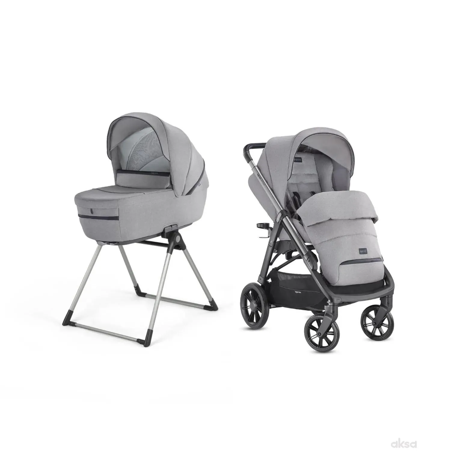 Inglesina trio sistem Aptica Silk Grey