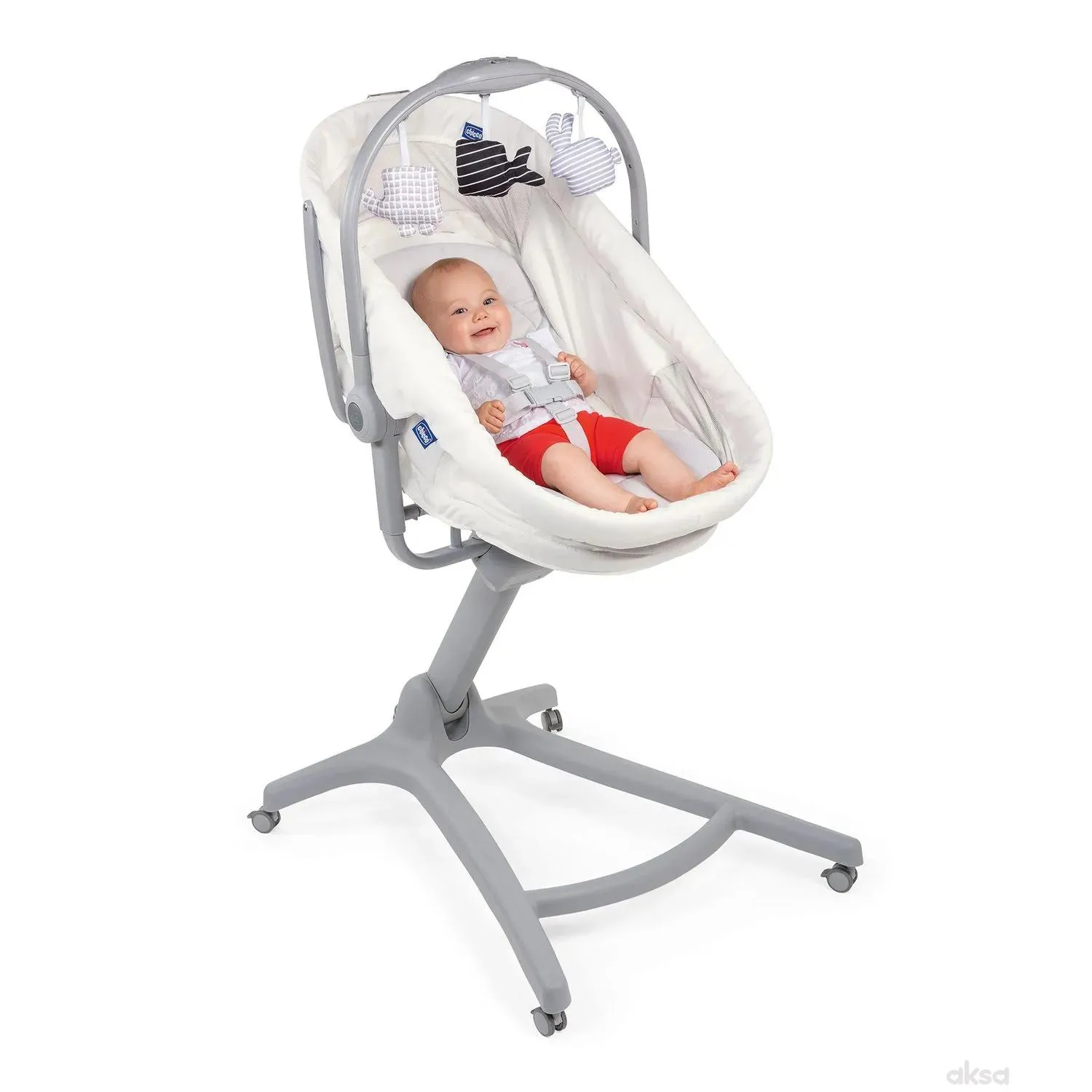 Chicco baby hug 4 u 1 Air White snow