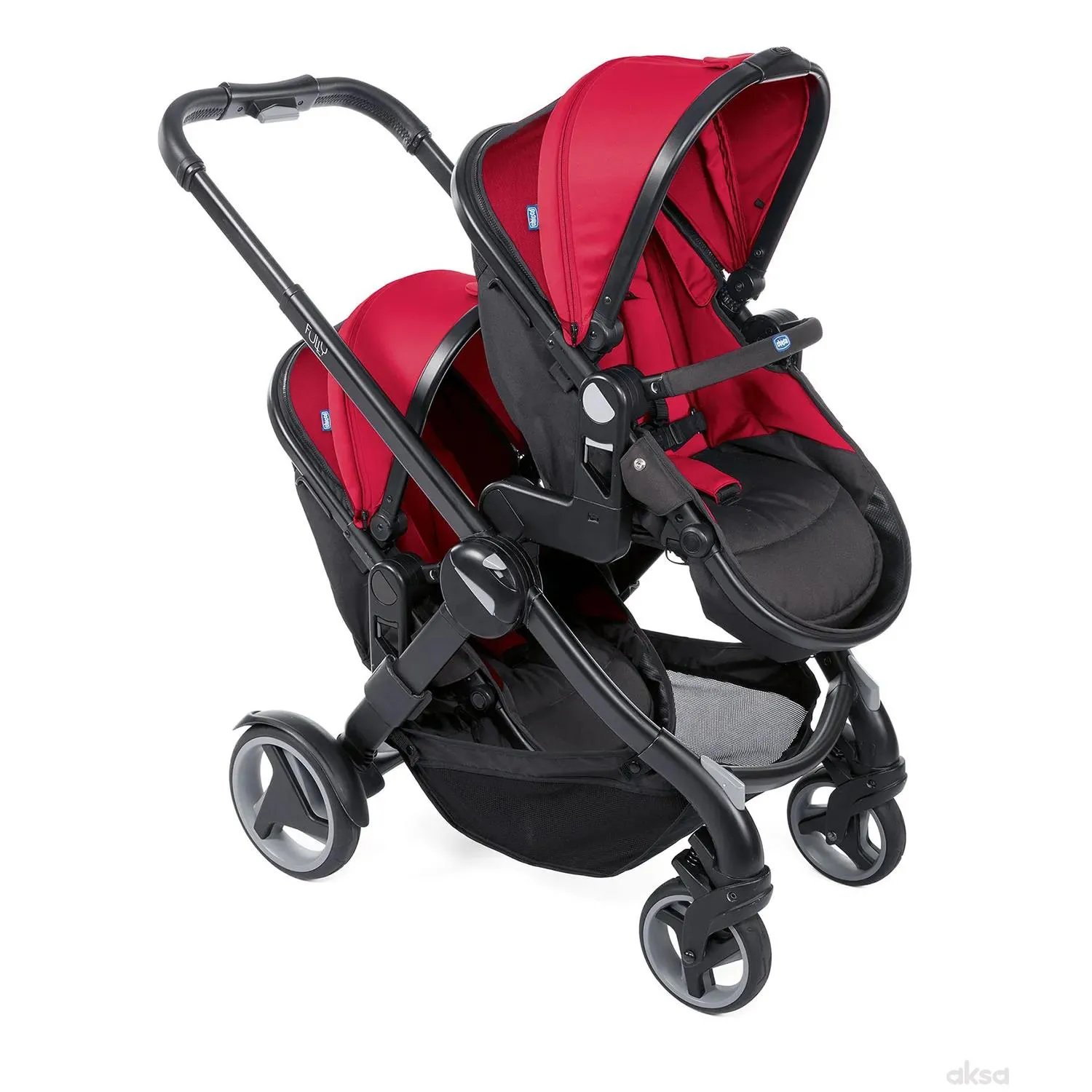 Chicco kolica za blizance Fully Red Passion