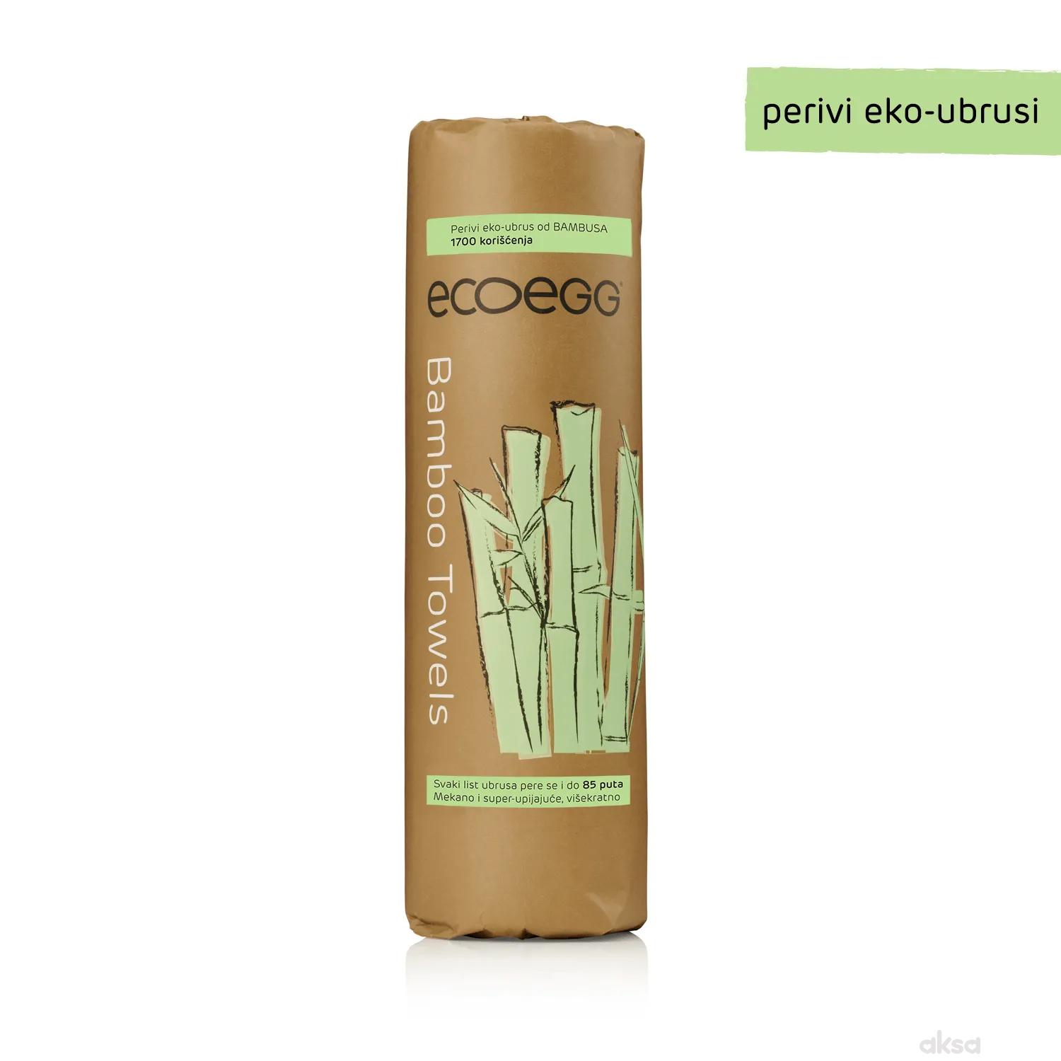 Ecoegg perivi eko-ubrus od bambusa, 20 listova 
