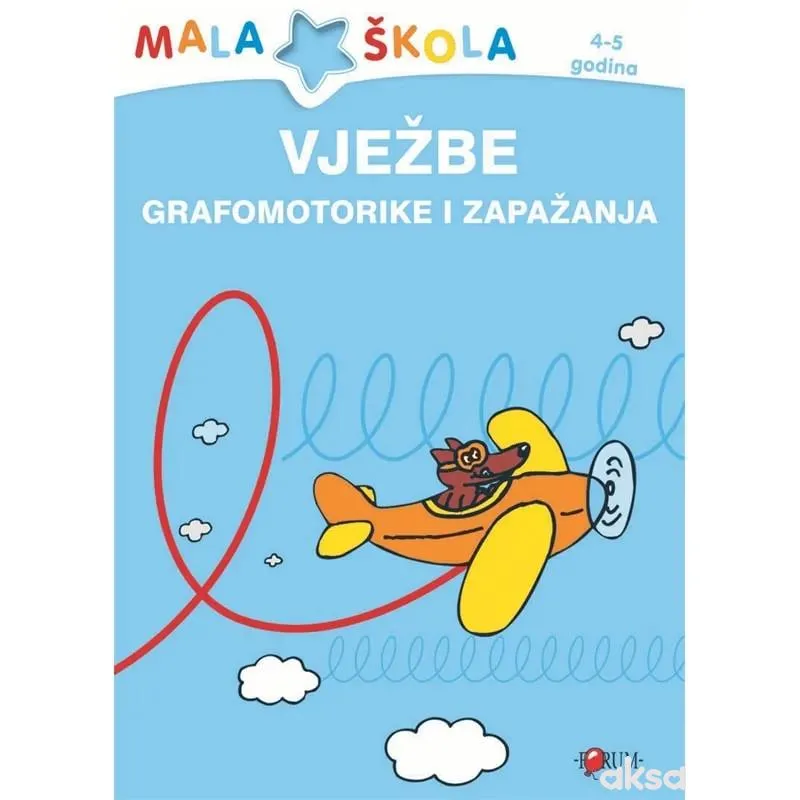 MŠ vježbe grafomotorike i zapažanja 1-4