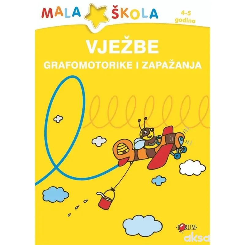 MŠ vježbe grafomotorike i zapažanja 1-4