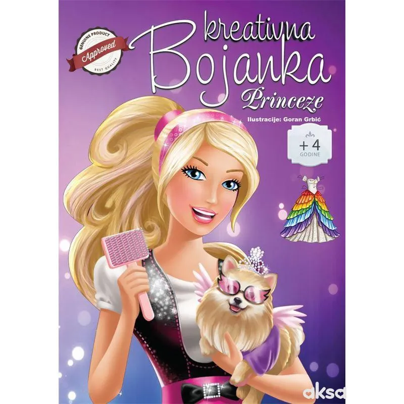 Kreativna bojanka-princeze