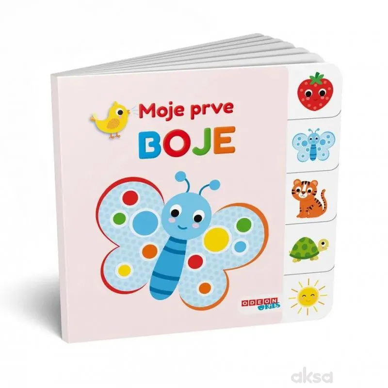 Bebina prva knjiga Moje prve boje