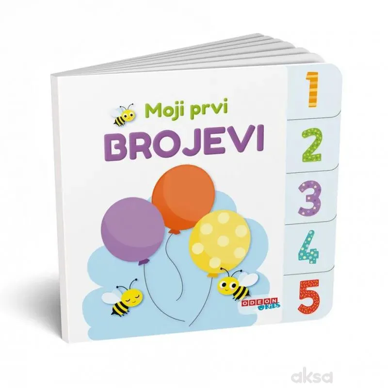 Bebina prva knjiga Moji prvi brojevi