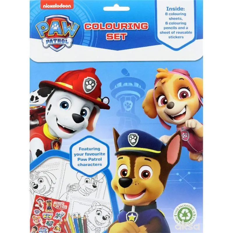 Paw patrol bojanka s bojicama
