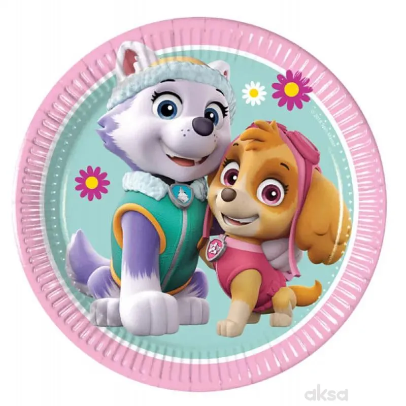 Papirni tanjur paw patrol 20 cm 8 kom