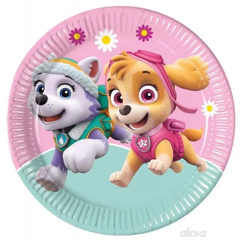 Papirni tanjur paw patrol 23 cm 8 kom