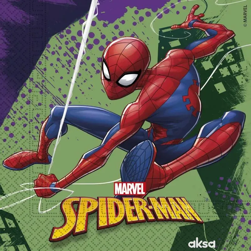 Salvete papirne spider team up marvel 33x33cm,20/1