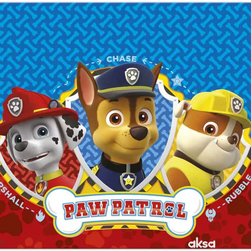 Stolnjak pvc paw patrol 120x180  cm 