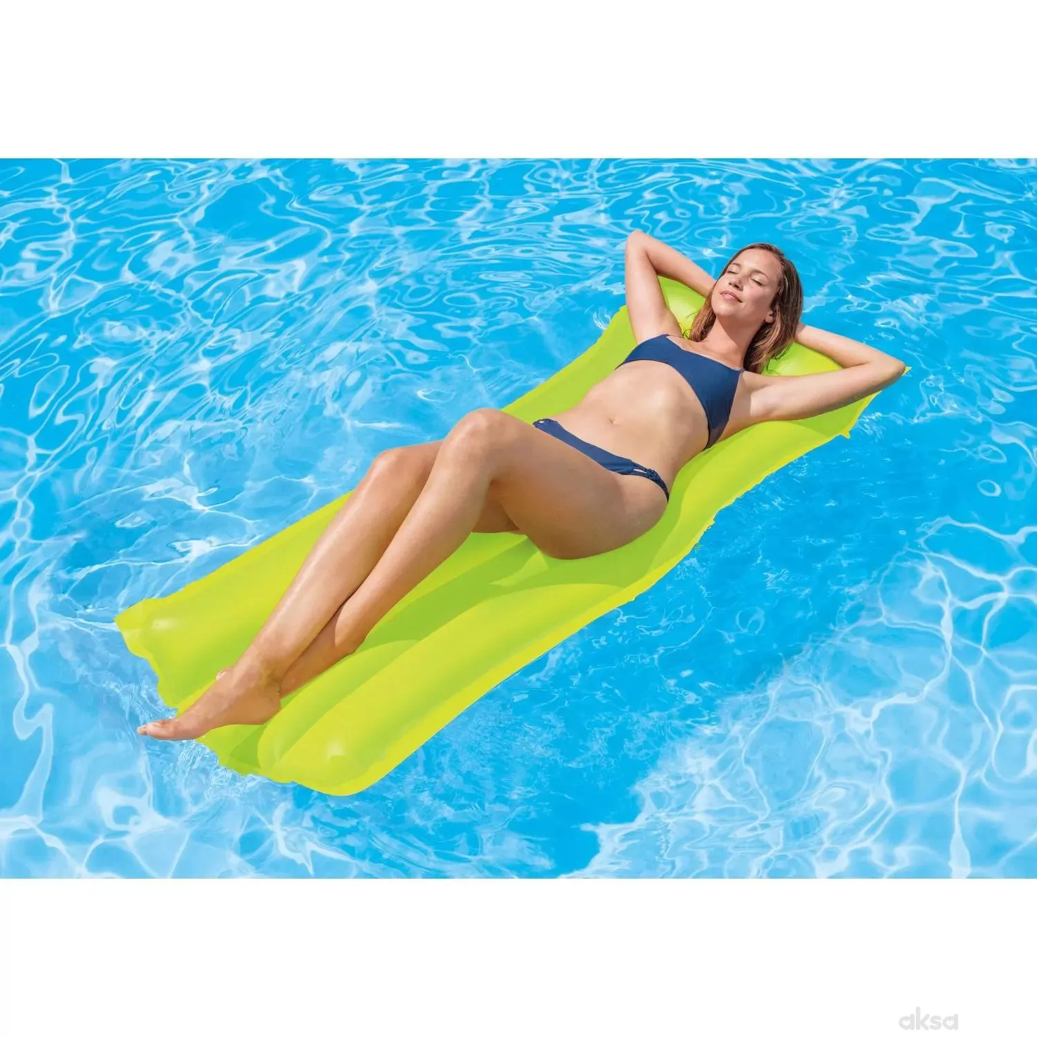 Intex dušek na naduvavanje neon 183x76 cm