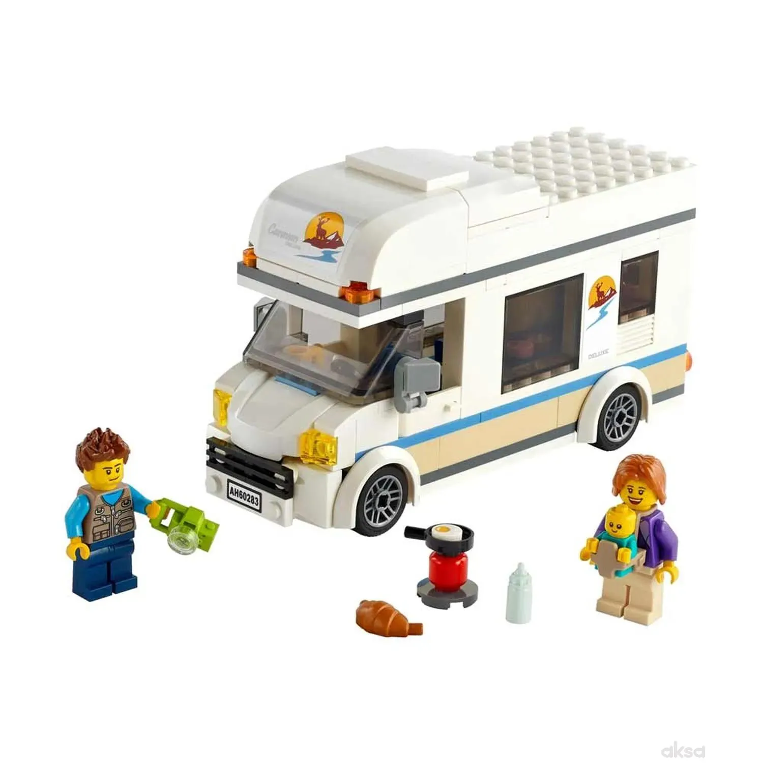 Lego City holiday camper van