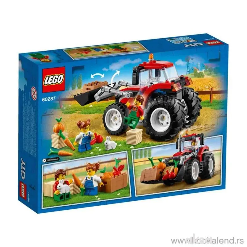 Lego City tractor