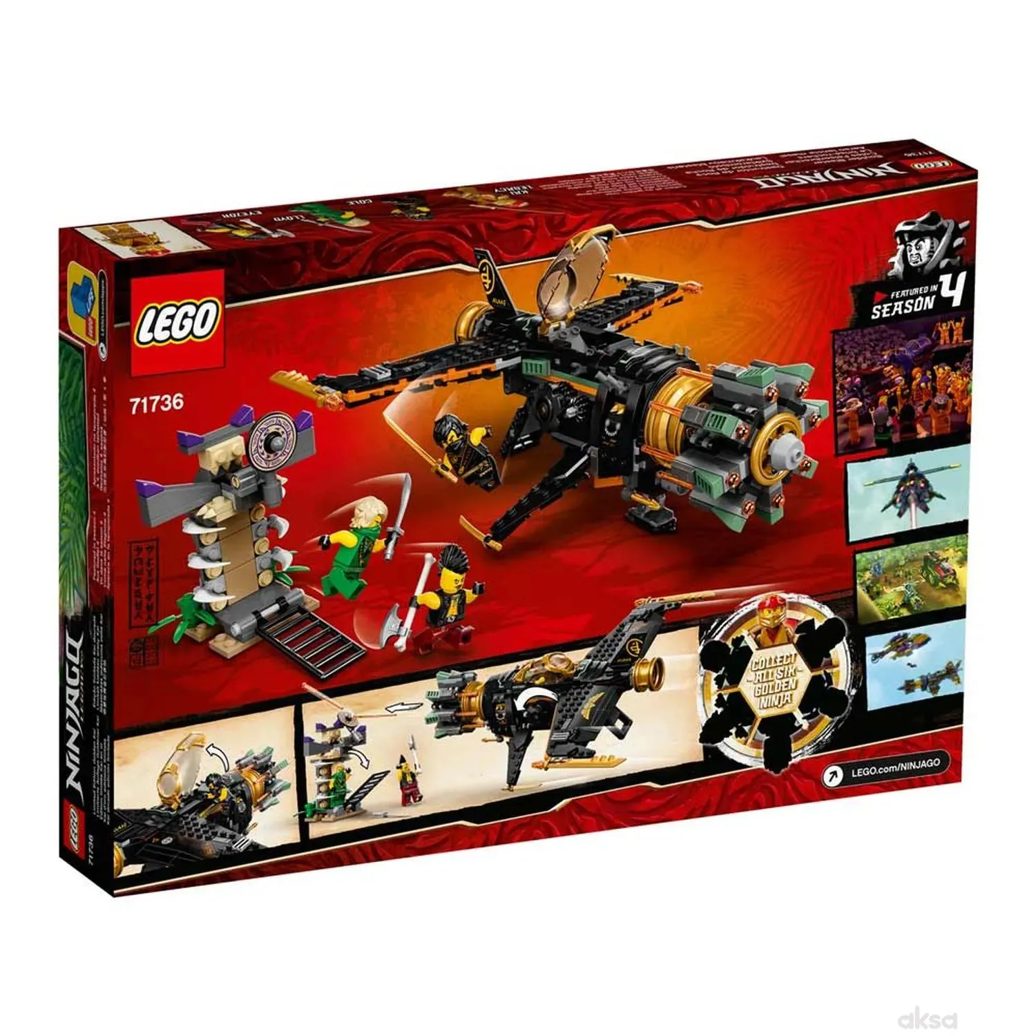 Lego Ninjago boulder blaster 