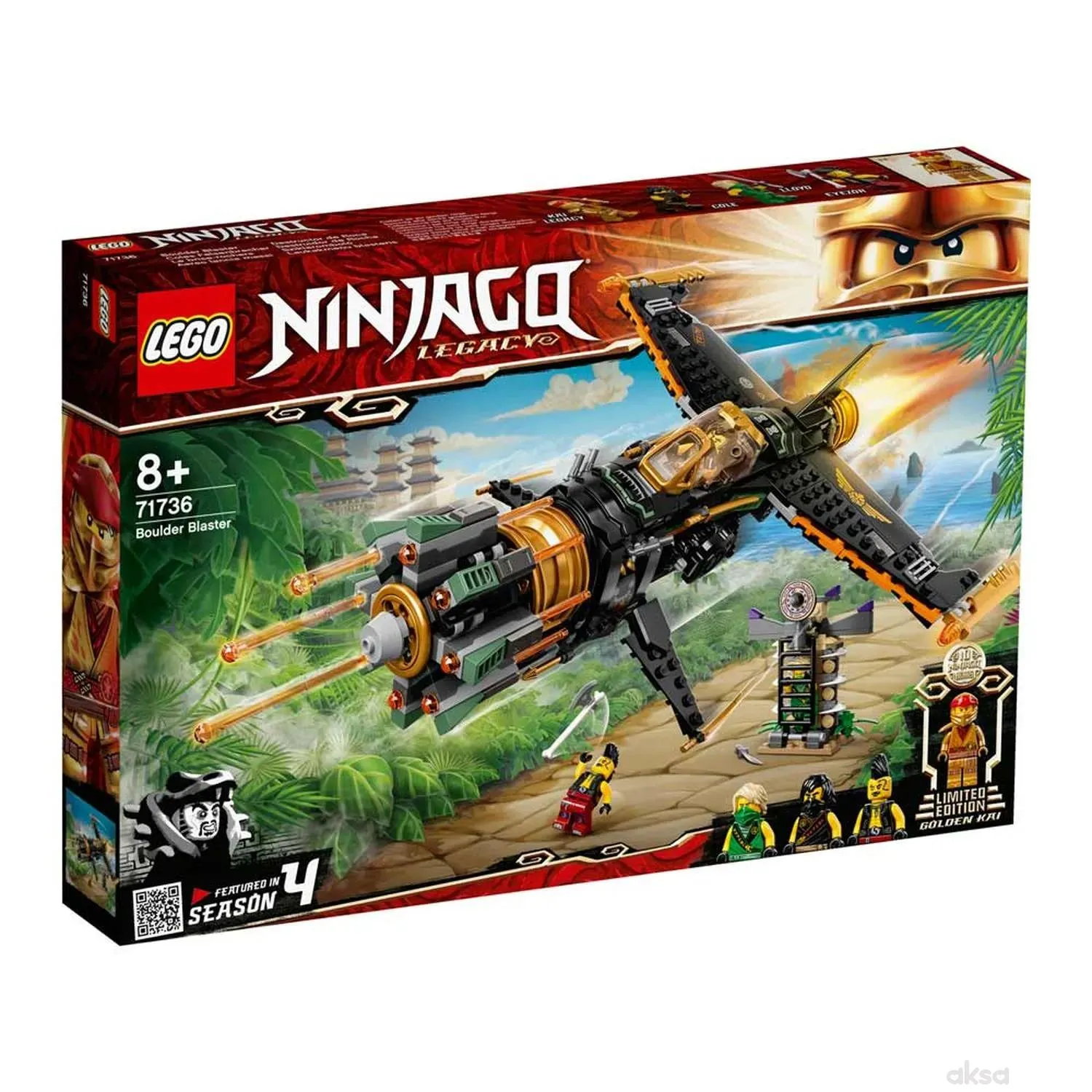 Lego Ninjago boulder blaster