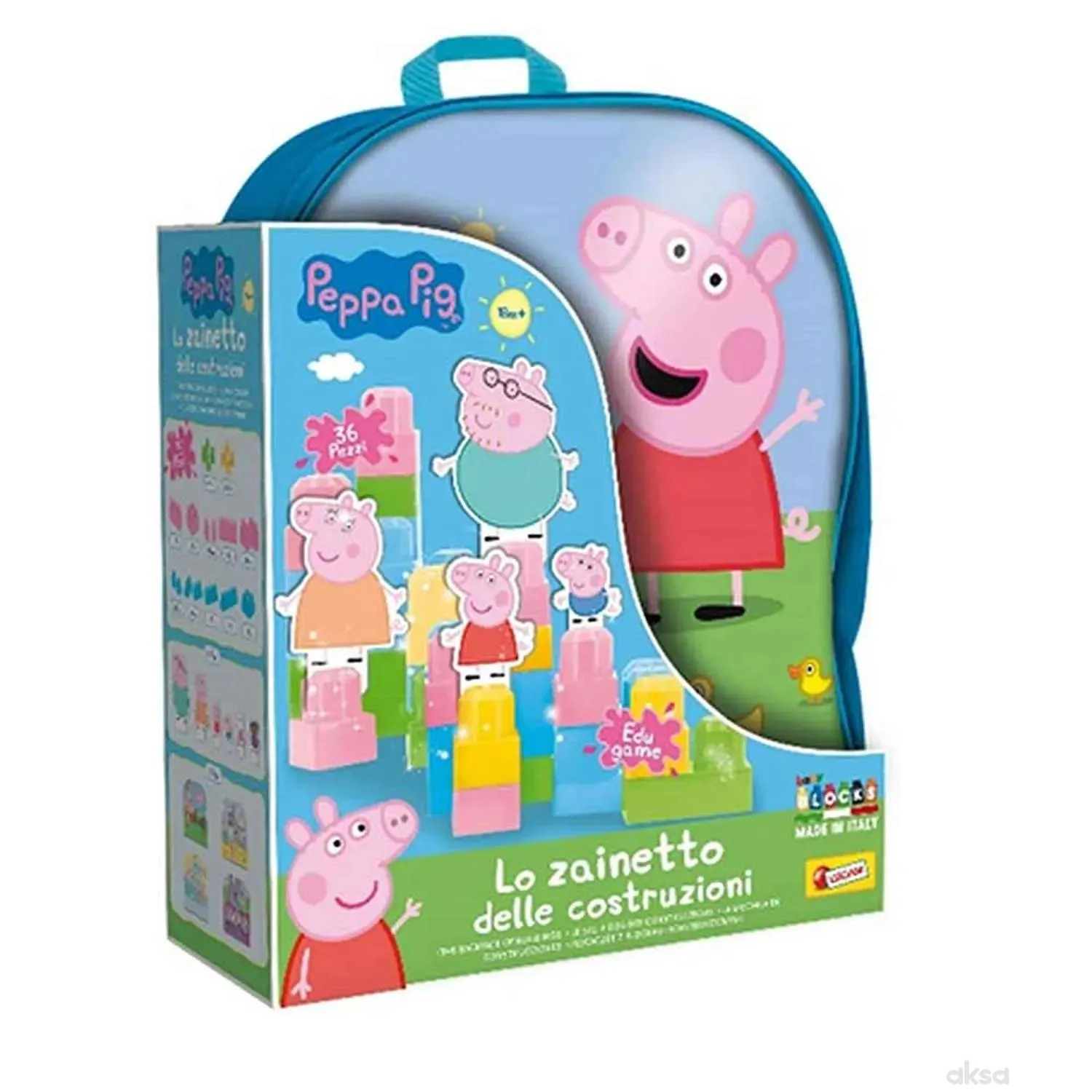 Peppa Pig baby blocks rančić