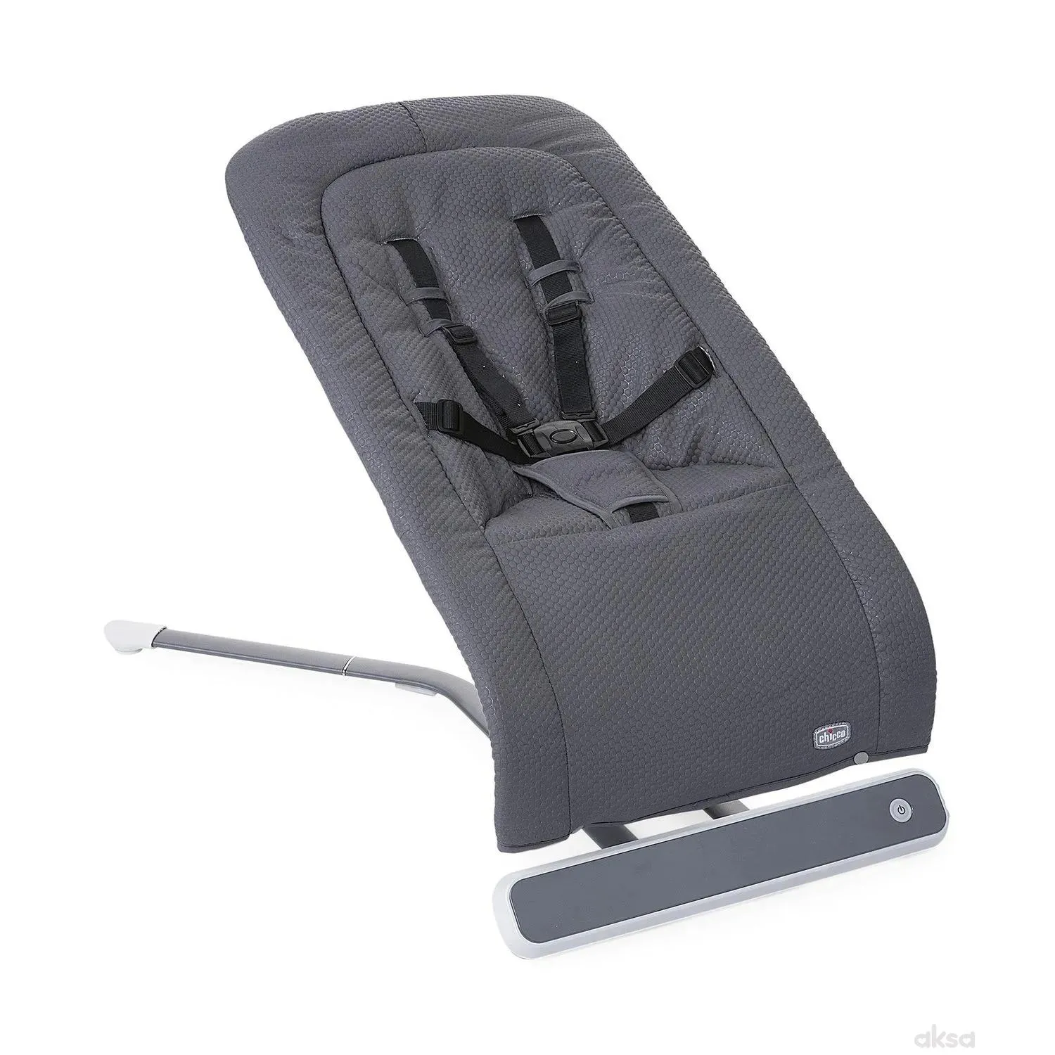 Chicco ležaljka Rhythm n sound Moon grey
