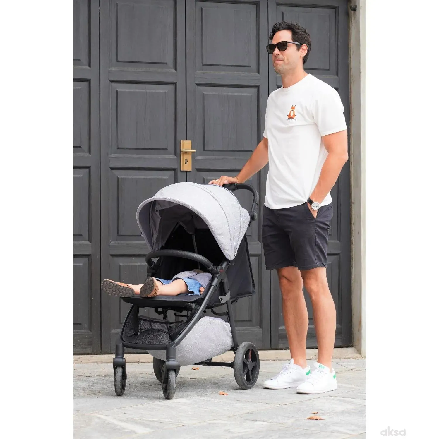 Mast kolica M4 Granite grey/black