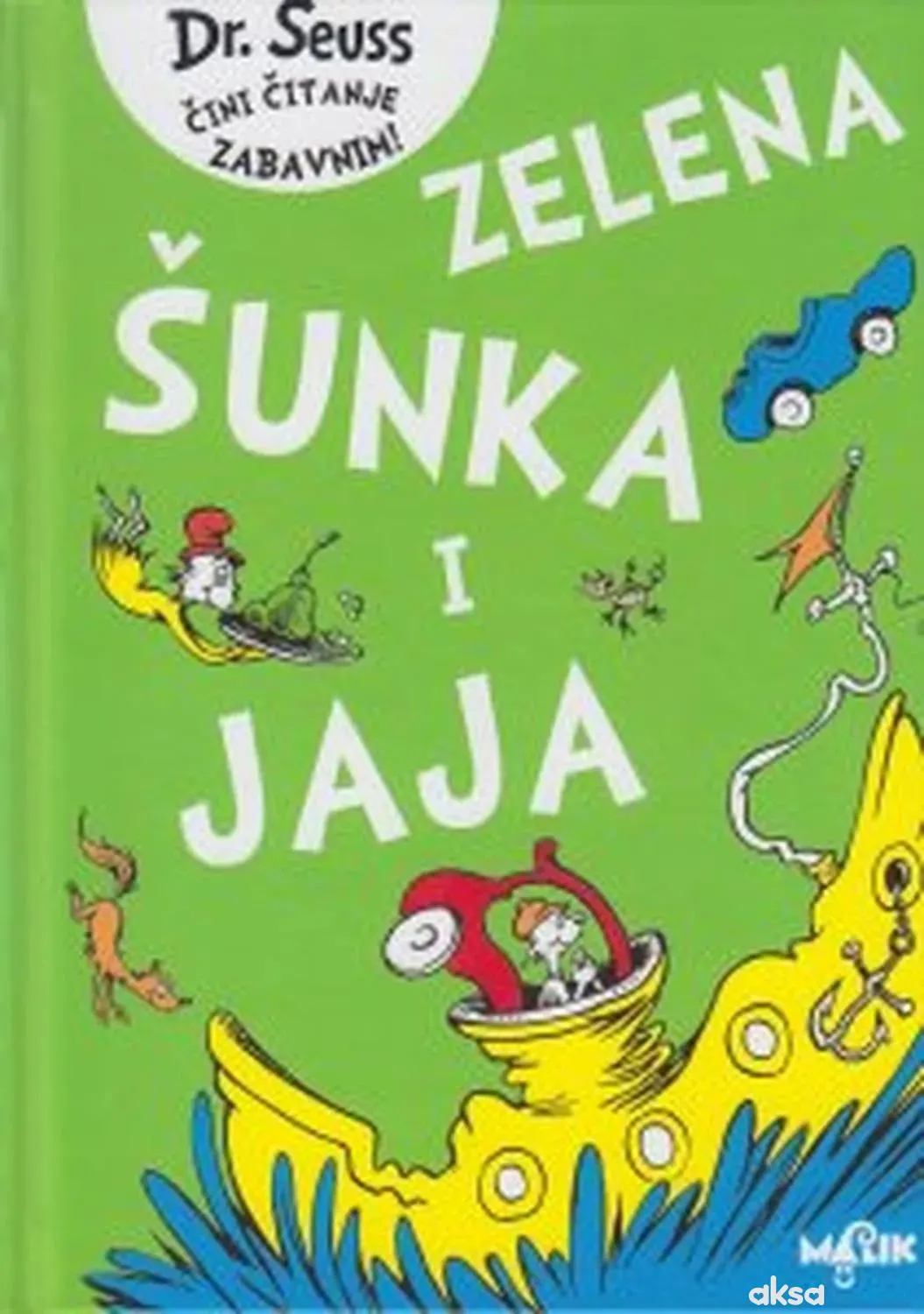 Malik knjiga Zelena šubja u jaja